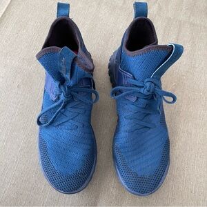 Adidas Tubular X Prime Knit Athletic Shoe - Navy Tech Steel.  Mens:  9.